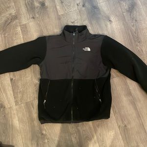 North Face boys fleece zip up XL